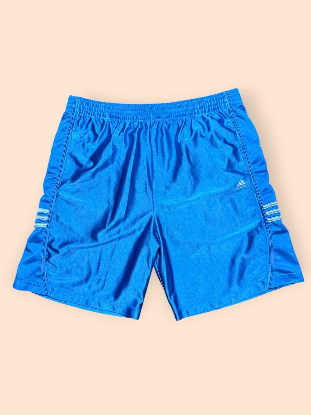 Vintage Adidas Y2K Athletic Shorts Blue Men’s Large Vtg 2000s